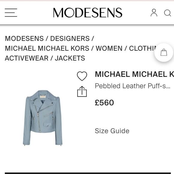 Michael kors leather Jacket - Picture 5 of 13